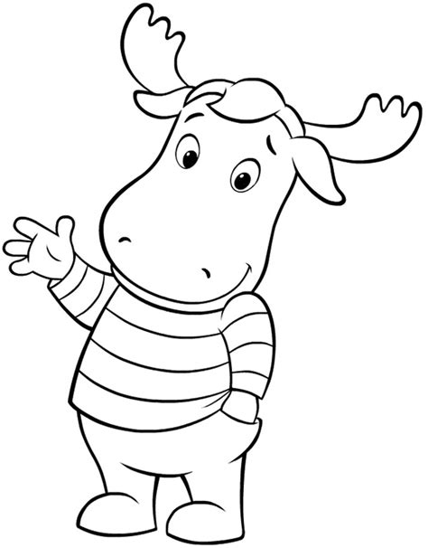 Tasha Backyardigans Coloring Pages