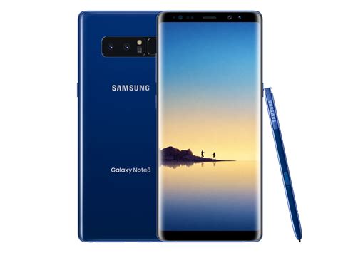 Samsung Galaxy Note 8 In New Deepsea Blue Color Arrives Nov 16 Business Insider