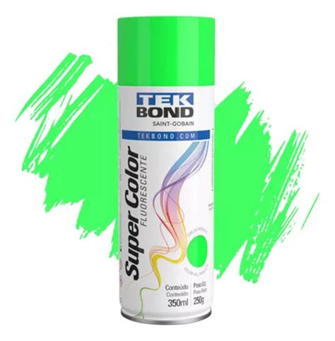 Tinta Spray Verde Fluorescente Tekbond Ml G Mercadolivre