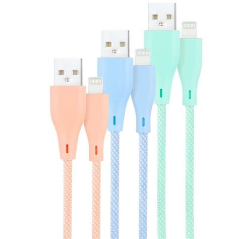 Cable Lightning Aisens A102 0542 USB Macho Lightning Macho 50cm Blanco