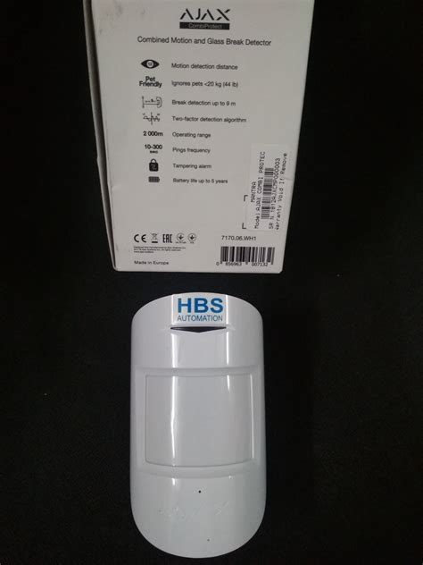 Abs AJAX Wireless Intrusion Alarm System Rs 25000 Set HBS Automation