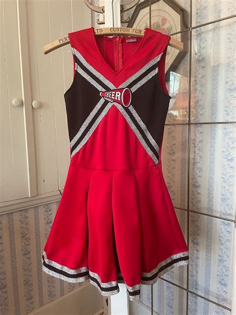 Vintage Cheerleading Uniform Cheerleaders Costume Gem