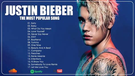 Justin Bieber Best Songs Justin Bieber Greatest Playlist Justin