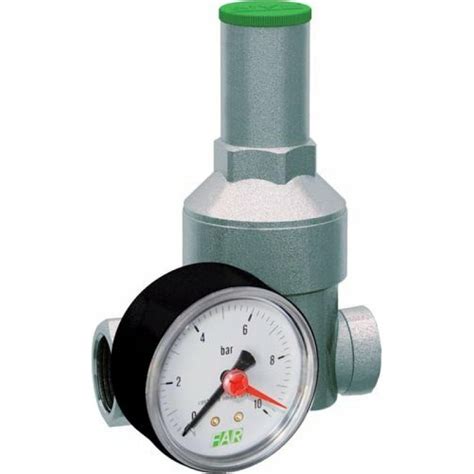 Редуктор FAR 3/4" ВР-ВР хром, с манометром FA 2855 34 - выгодная цена ...