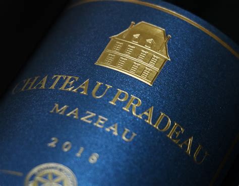 Ch Teau Pradeau Mazeau Mcc Label Collection