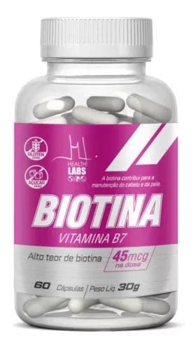 Biotina Mcg C Psulas Mercadolibre