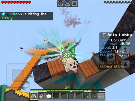 Screenie In The New Cc Lobby Cubecraft Games