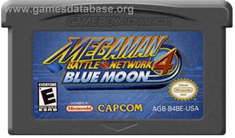 Mega Man Battle Network 4: Blue Moon - Nintendo Game Boy Advance - Games Database