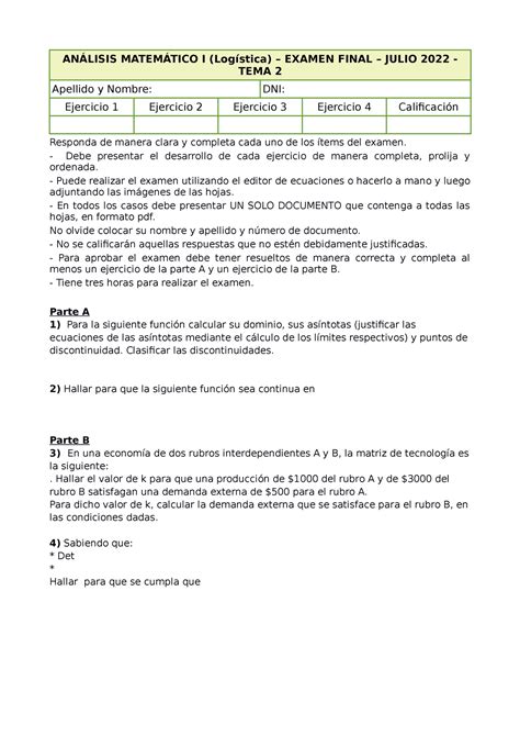 Final analisis I julio 2022 UV tema 2 ANÁLISIS MATEMÁTICO I