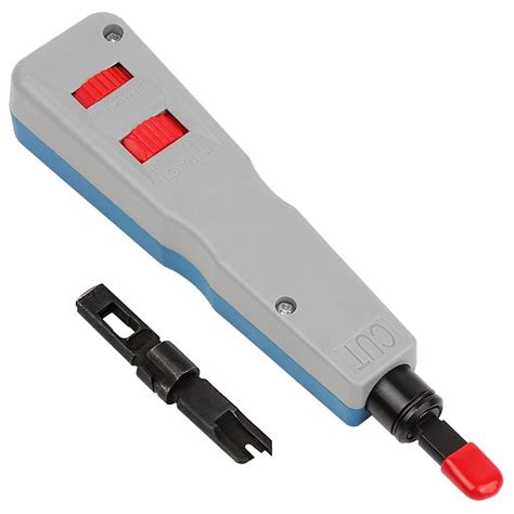 Uvital Professional Impact Ethernet Punch Down Tool With Enlarged