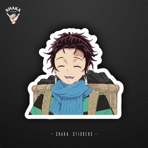 Jual Stiker Tanjiro Komado Kimetsu No Yaiba Murah Anime Wibu Stiker Hp