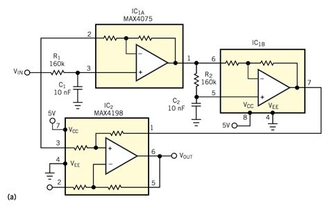 Notch Filter Op Amp Circuit - Circuit Diagram