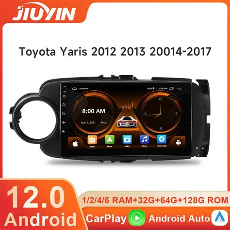 Jiuyin Ai Voice Din Android Auto Radio For Toyota Yaris