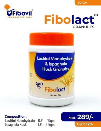 Allopathic Fibolact Lactitol Monohydrate Ispaghula Husk Granules