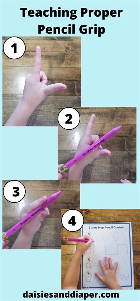 Teaching Pencil Grip With Pre – Handwriting Practice Pages | Pencil ...