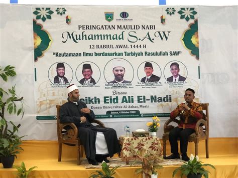 Smp Hikmah Gelar Peringatan Maulid Nabi Muhammad Saw Dihadiri Walikota