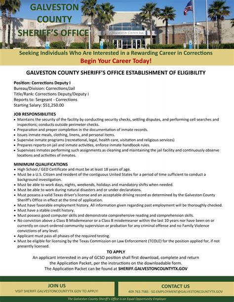 GALVESTON COUNTY SHERIFF
