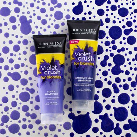 John Frieda Sheer Blonde Violet Crush Violet Shampoo For Blonde Hair