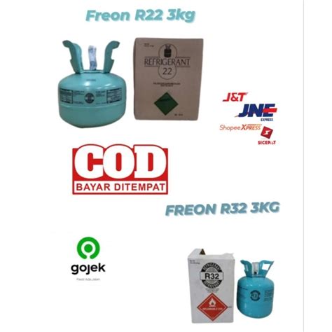 Jual Freon Pendingin R R R R Kg Bervarian Shopee