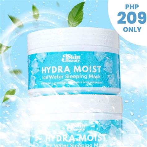 Jskin Beauty Hydra Moist Ice Water Sleeping Mask Hydra Ice Milk Hydra