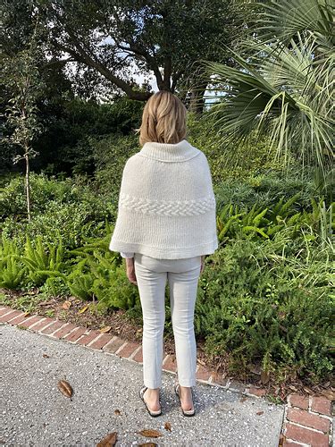 Ravelry White Swan Capelet Pattern By Claire Theobald