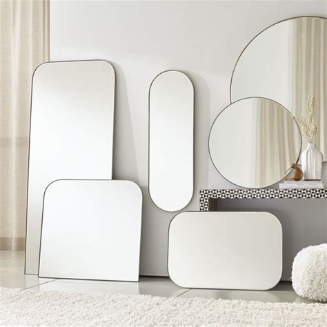 Edge Medium Brass Rounded Rectangle Wall Mirror 36 X24 Reviews