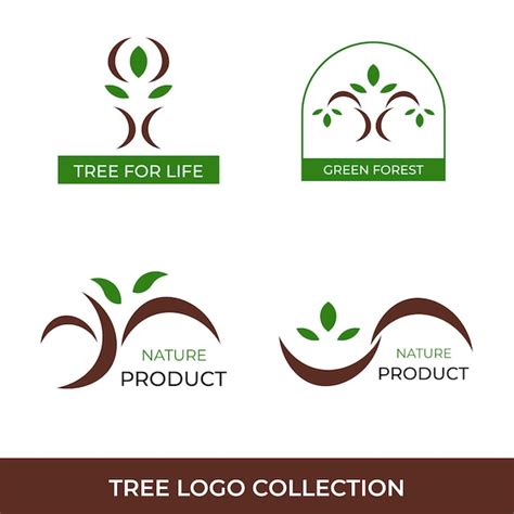 Premium Vector | A logo collection for a tree for life