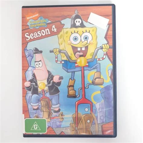 SPONGEBOB SQUAREPANTS SEASON 4 DVD Region 4 PAL Free Postage £7.70 ...