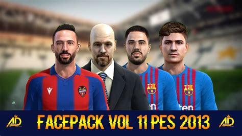 PES 2013 FACEPACK VOL 11 BY ADJIDESIGN YouTube