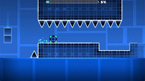 Jugando Geometry Dash Pasando Nivel 5 YouTube