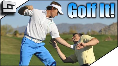 Funny Rage Mode Golf Game Golf It W The Pojkband Funny Moments