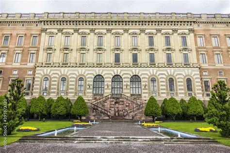 View Of Royal Palace Eastern Facade Stockholms Slott Or Kungliga