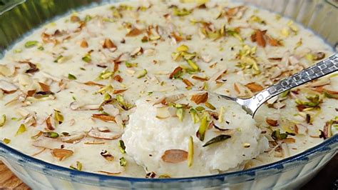 Creamy Kheer Itni Lazeez Jo Khae Khata Jae Simple Malaidar Kheer