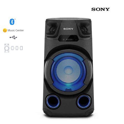 Ripley Equipo De Sonido Sony Mhc V Bluetooth Y Karaoke