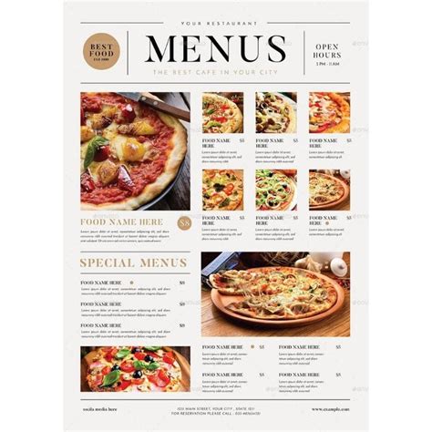 Jual Jasa Design Menu Makanan Desain Menu Resto Menu Cafe Shopee