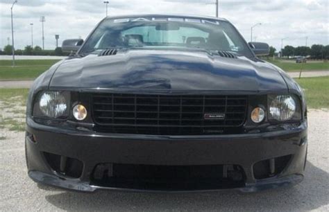 Black Saleen S Sc Ford Mustang Coupe Mustangattitude