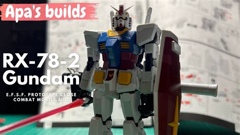 Rx Gundam Asmr Build Speed Build How To Build This Prototype