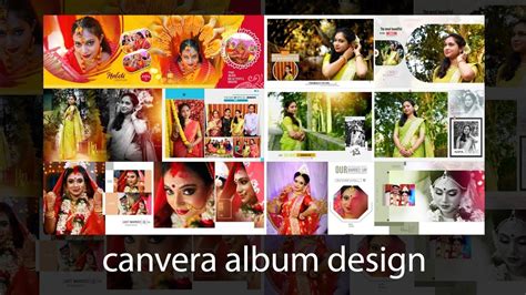 Canvera Album Design YouTube