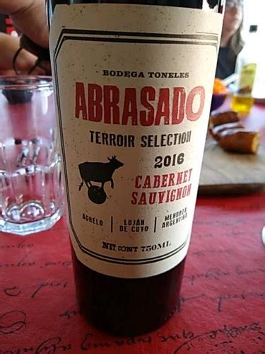 Bodega Toneles Abrasado Terroir Selection Cabernet Sauvignon Vivino