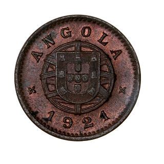 Angola portuguesa República 1 Centavo 1921 GENI MS63 Catawiki