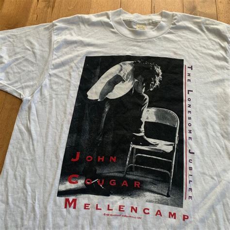 1988 John Cougar Mellencamp The Lonesome Jubilee Canadian Tour Etsy