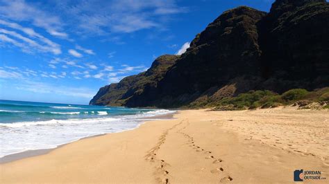 The best beach at Polihale State Park Beach in Kauai