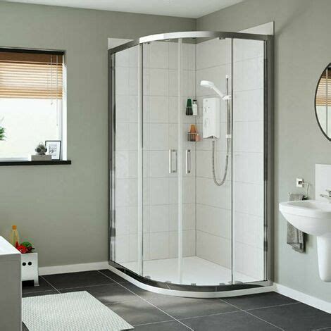 Mira Sport Thermostatic Electric Shower Kw White Chrome