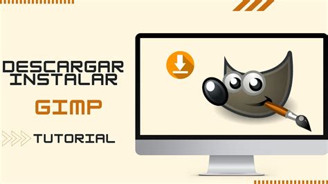 Cómo descargar e instalar GIMP 2023 Tutorial fácil y rápido YouTube