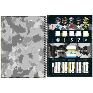 Caderno Esp Univ Cd X Fls Hide Tilibra Papelarissa