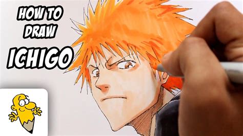 How To Draw Ichigo Bleach Drawing Tutorial YouTube