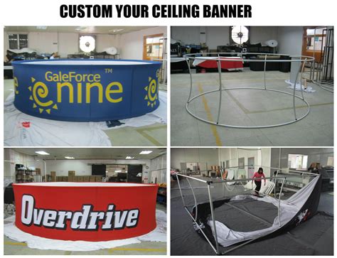 Tension Fabric Ceiling Tension Fabric Banner Custom Overhead Hanging