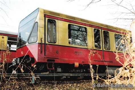 Prototyp Baureihe 480 S Bahn Berlin BVG S Bahn Galerie De