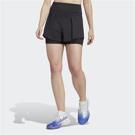 adidas Women's Tennis Tennis Match Shorts - Black adidas US