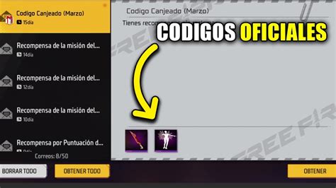 3 CÓDIGOS OFICIALES DE FREE FIRE 2024 CRIMINAL ESPECTRAL CODIGOS